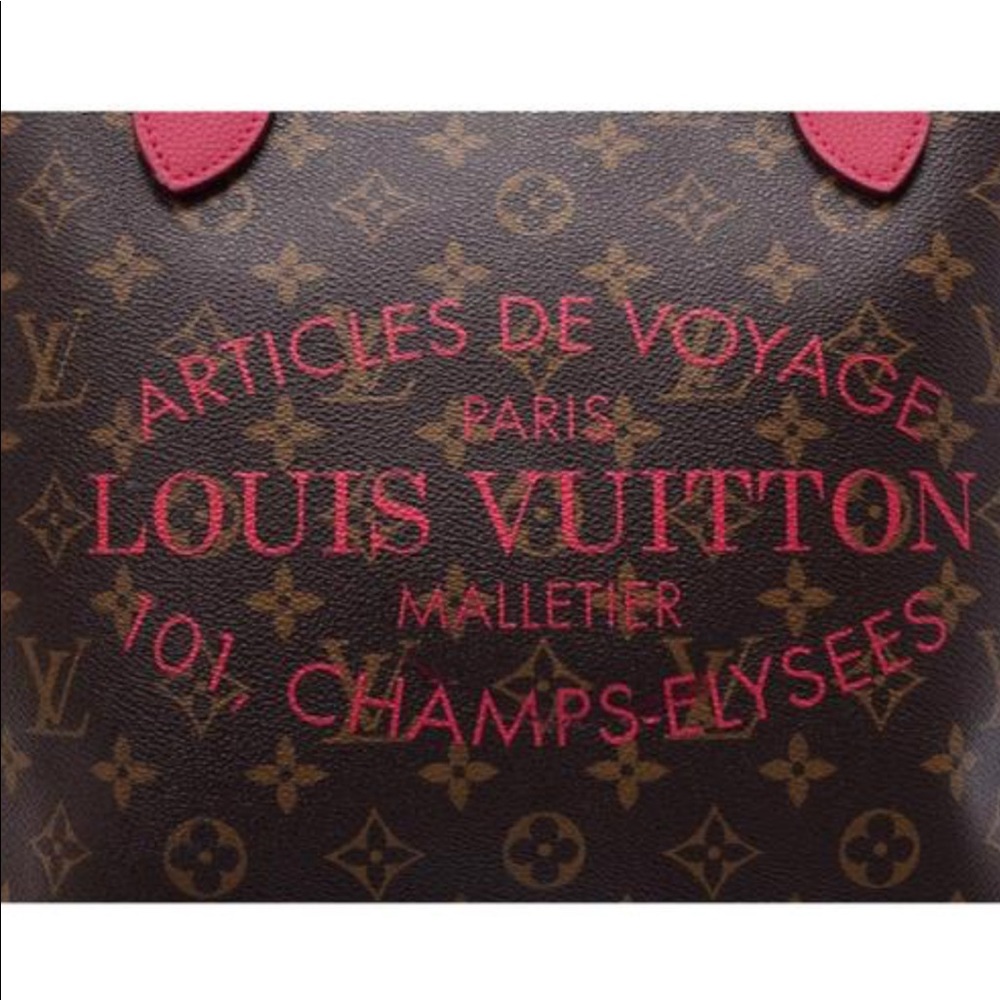 Louis Vuitton Ikat Neverfull Mm Shoulder Tote Bag - Picture 3 of 8